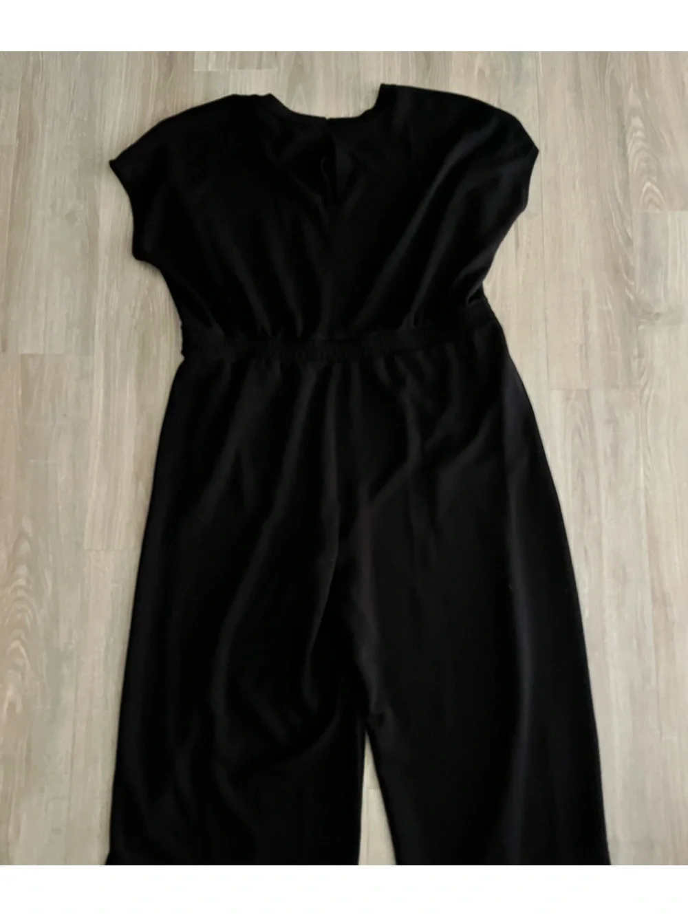 Spanx Women’s AirEssentials® Cap Sleeve UPF 50+ Cinched Jumpsuit Black - Size 3X
